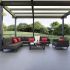 Лаунж зона угловая Ideal Patio BELLISA модульная маренго