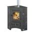 Печь-камин Везувий ПК-01 (220) угловой, амфиболит с конфоркой 9 кВт (150 м3)