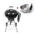 Угольный гриль SnS Grills Slow N Sear Deluxe Kettle с корзиной SnS, 57 см
