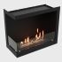 Встроенный биокамин Lux Fire угловой 755 М