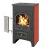 Печь-камин Везувий ПК-01 (205) с плитой и т/о красн. 12 кВт