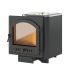 Банная чугунная печь Везувий Сенсация 16 Антрацит (205)