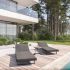 Шезлонг Gardenini Hacienda серый SPHCD.010800.N1