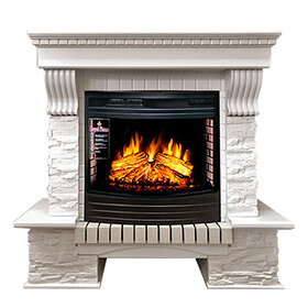 Портал Royal Flame Pierre Luxe сланец белый под очаг Dioramic 25 FX фото