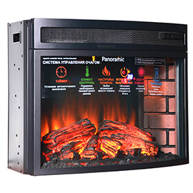 Электроочаг InterFlame Panoramic 25  LED FX фото