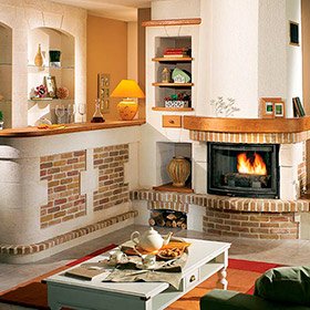 Каминная облицовка Chazelles VILHONNEUR с барной стойкой фото