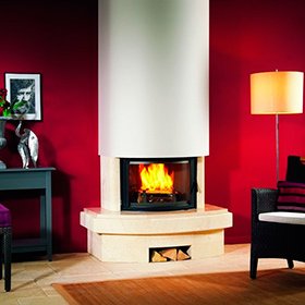 Каминная облицовка Supra Themis 80 Dord+Crema Marfil фото