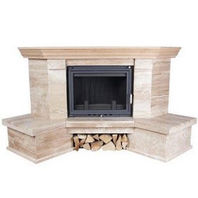 Каминная облицовка Kratki Amore угловая (Maja, Antek) фото