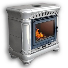 Облицовка камина КимрПечь Модерн пристенный однотонный фото