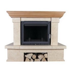 Каминная облицовка Kratki Milano (Oliwia, Wiktor) фото