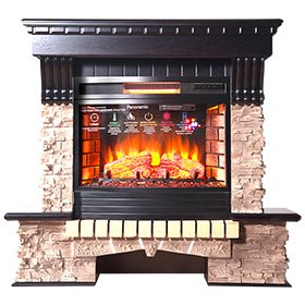 Портал InterFlame Экстер /Прованс/ /Panoramic 25`/ фото