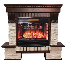 Портал InterFlame Экстер Сланец   /Panoramic 25`/ фото