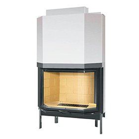 Каминная топка Supra Cristal II 431 BN фото