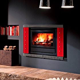 Облицовка камина EdilKamin Air Rosso (красный) фото