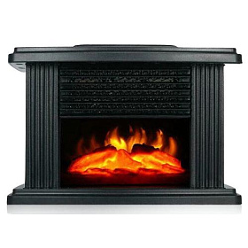 Портативный обогреватель Flame Heat mini с дистанционным управлением, 1000 Вт фото