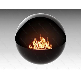 Биокамин настенный Lux Fire Блэк Джек фото