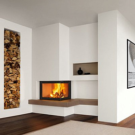 Каминная облицовка Piazzetta Bristol con panca Dx/Sx фото