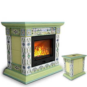 Облицовка камина КимрПечь Билибин центральный художественный для топок 600 фото