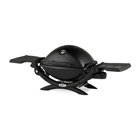 Газовый гриль Weber Q 1200 Black Line фото