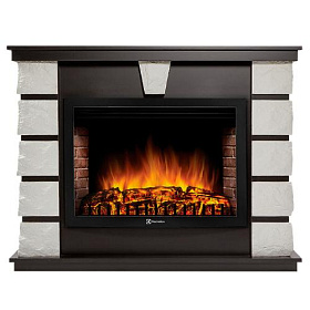 Портал Firelight Excalibur 30 камень белый, шпон венге фото