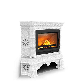 Облицовка камина КимрПечь Кострома угловой для топок 600 фото