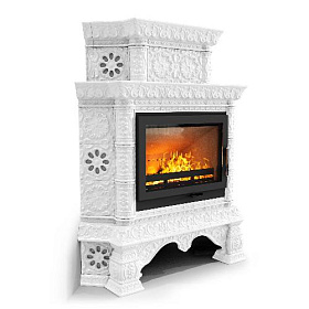 Облицовка камина КимрПечь Кострома угловой-двухъярусный для топок 600 фото