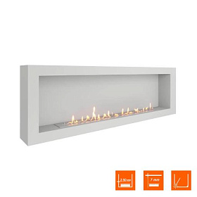 Биокамин SteelHeat Wall One 1700 фото
